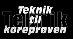 Teknik til køreprøven